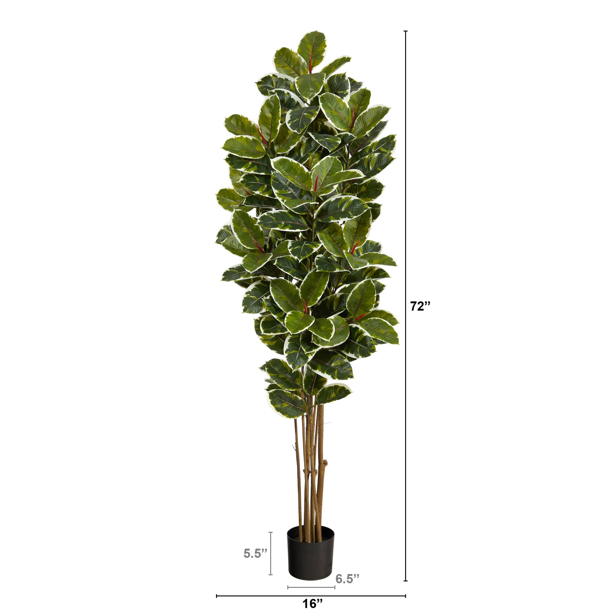 6ft. Potted UV Resistant Oak Tree